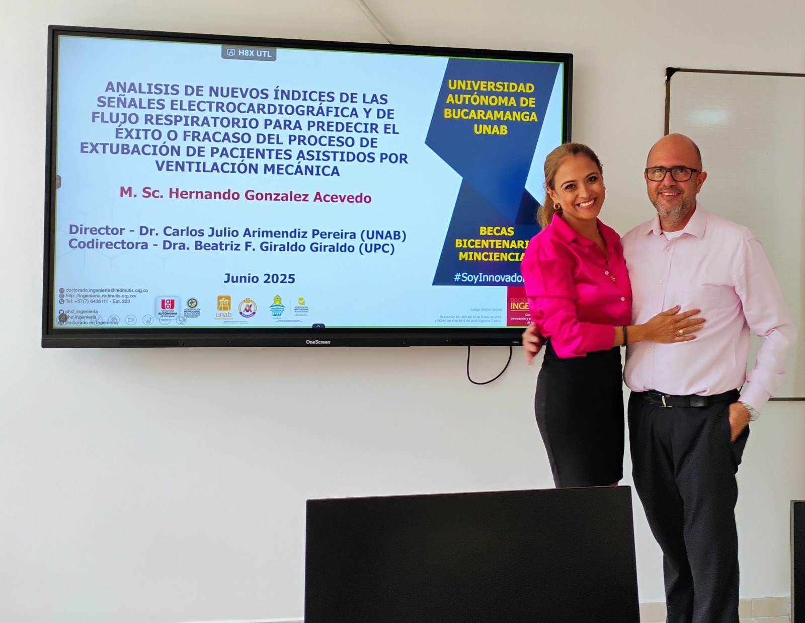 Graduado UNAB del Doctorado en Ingeniería presentará su tesis  laureada en el WEEF 2026